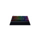 Razer Huntsman V2 TKL, Gaming-Tastatur(schwarz, DE-Layout, Razer Clicky Optical (Purple))
