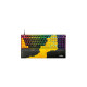 Razer Huntsman V2 - PUBG: BATTLEGROUNDS Edition, Gaming-Tastatur(schwarz/gelb, US-Layout, Razer Linear Optical (Red))