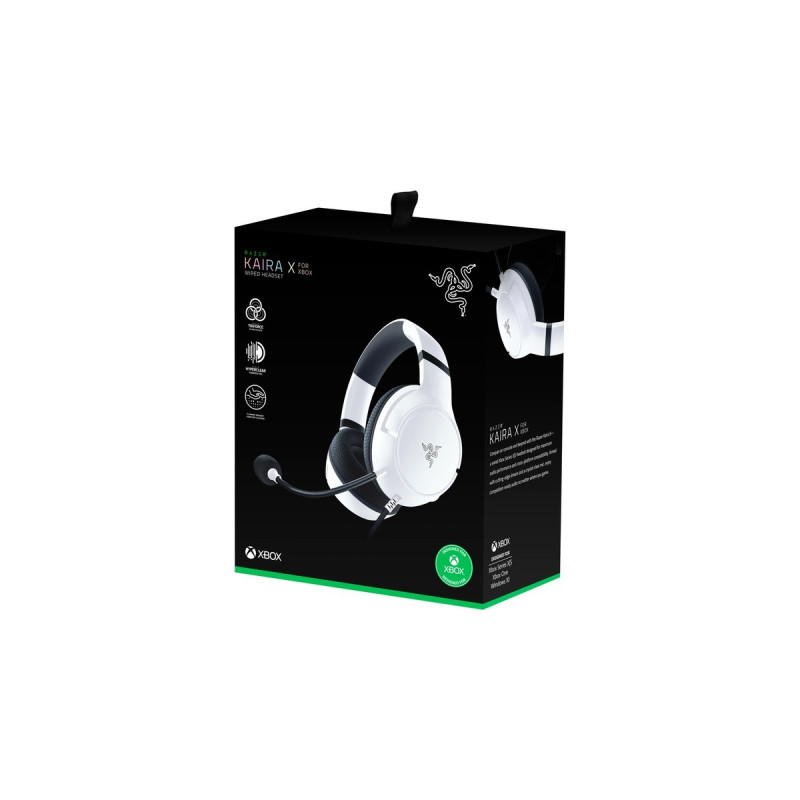 Razer Kaira X, Gaming-Headset(weiß, für Xbox)