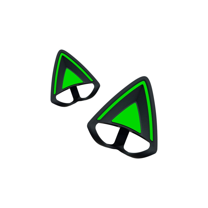 Razer Kitty Ears V2, Dekoration(schwarz/grün)