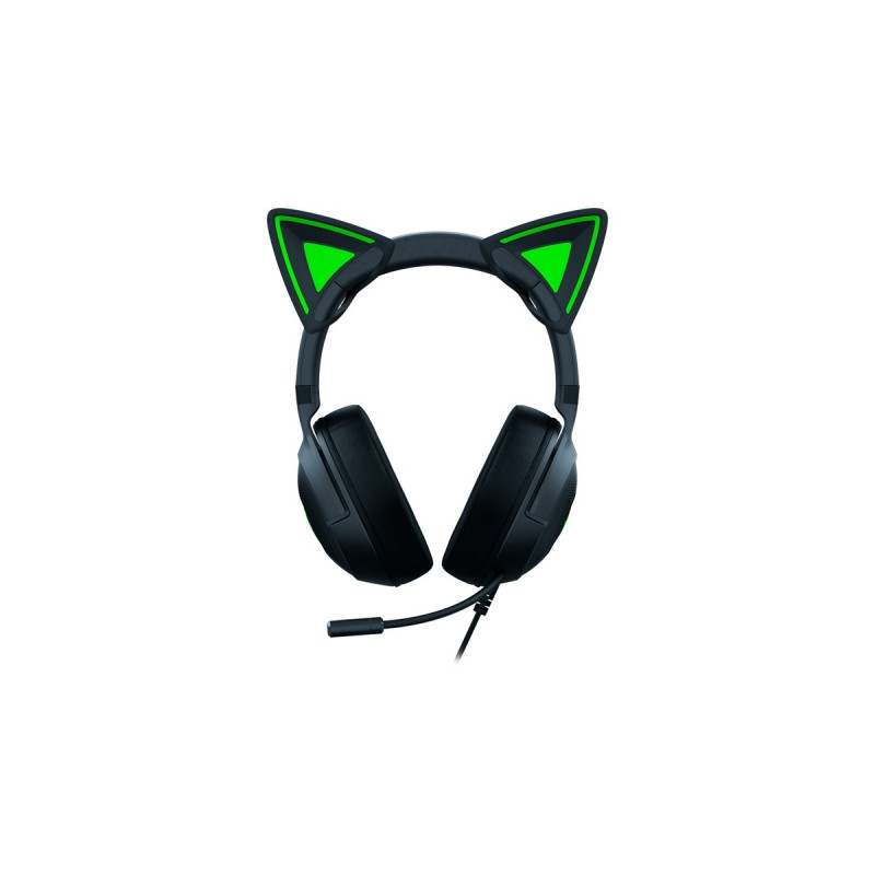 Razer Kitty Ears V2, Dekoration(schwarz/grün)