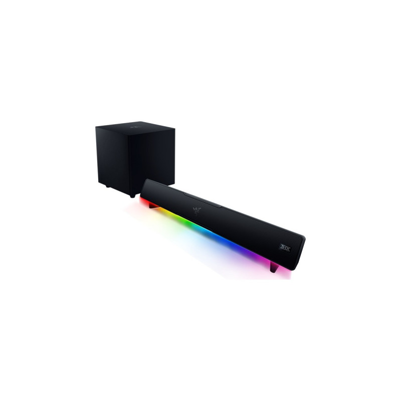 Razer Leviathan V2, Soundbar(schwarz, Bluetooth, USB, RGB)