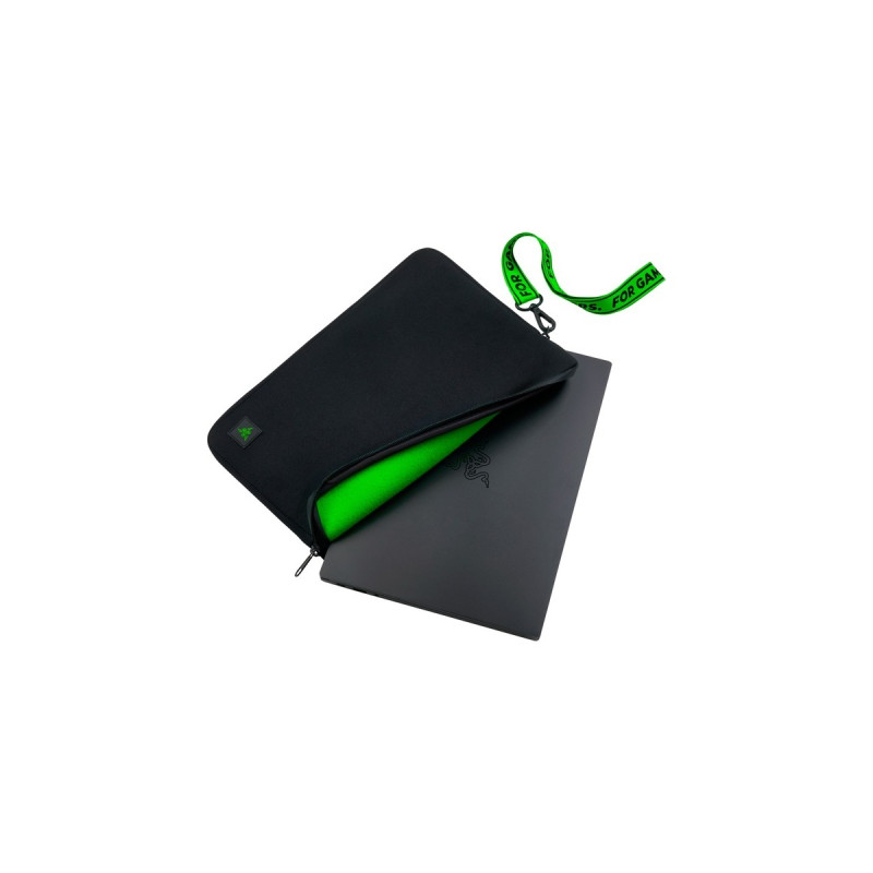 Razer Neoprene Sleeve V2, Notebookhülle(schwarz, Für 13,3
