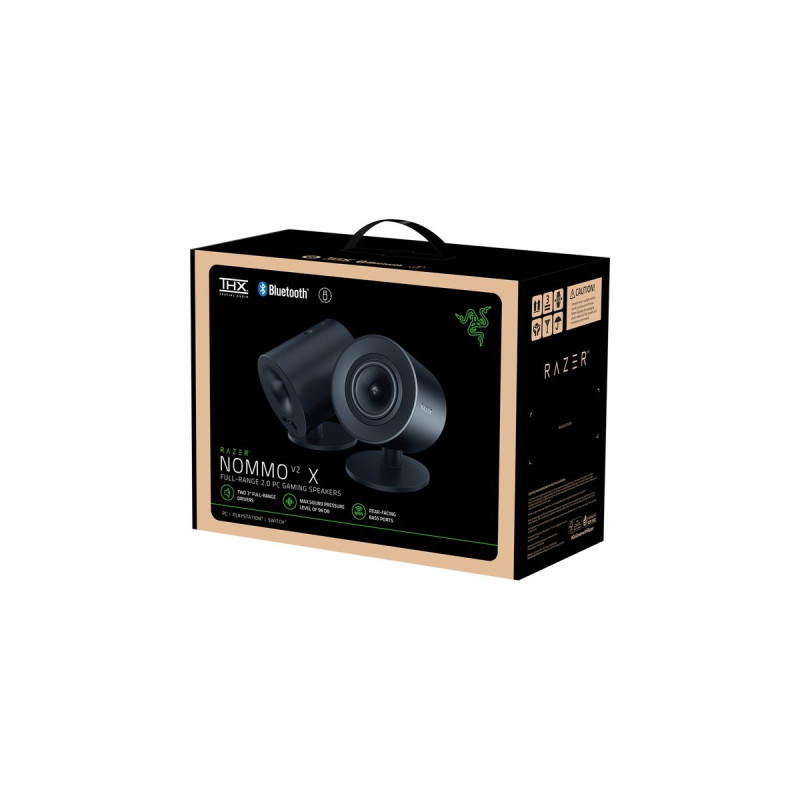 Razer Nommo V2 X, Lautsprecher(schwarz, USB, Bluetooth)