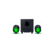 Razer Nommo V2, Lautsprecher(schwarz, USB, Bluetooth)
