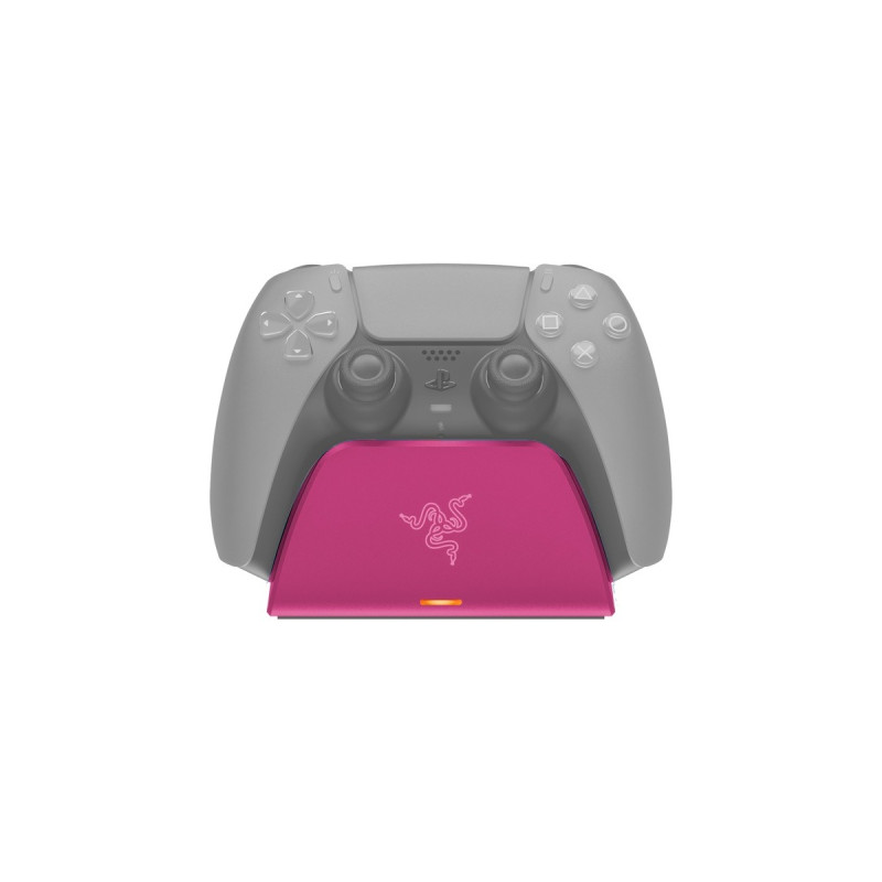 Razer Quick Charging Stand, Ladestation(pink, für PlayStation 5)