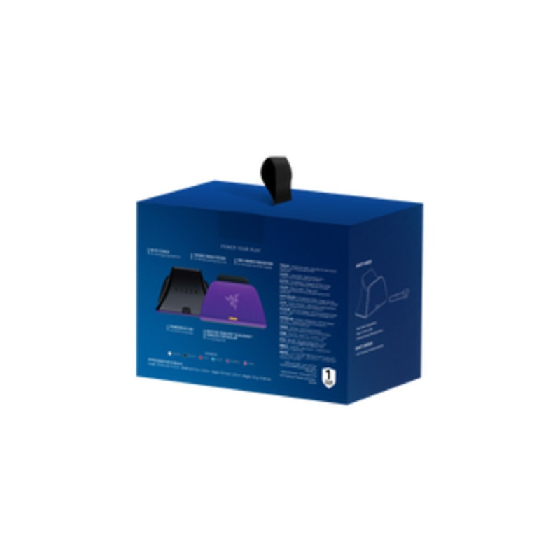 Razer Quick Charging Stand, Ladestation(violett, für PlayStation 5)