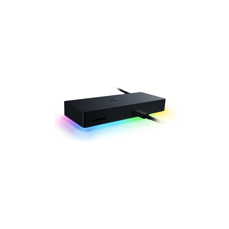 Razer Thunderbolt 4 Dock Chroma, Dockingstation(schwarz, USB, Gigabit LAN)