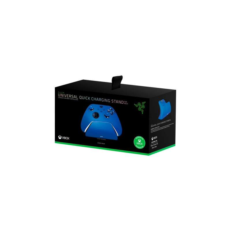 Razer Universal Quick Charging Stand - Shock Blue, Ladestation(blau, für Xbox)