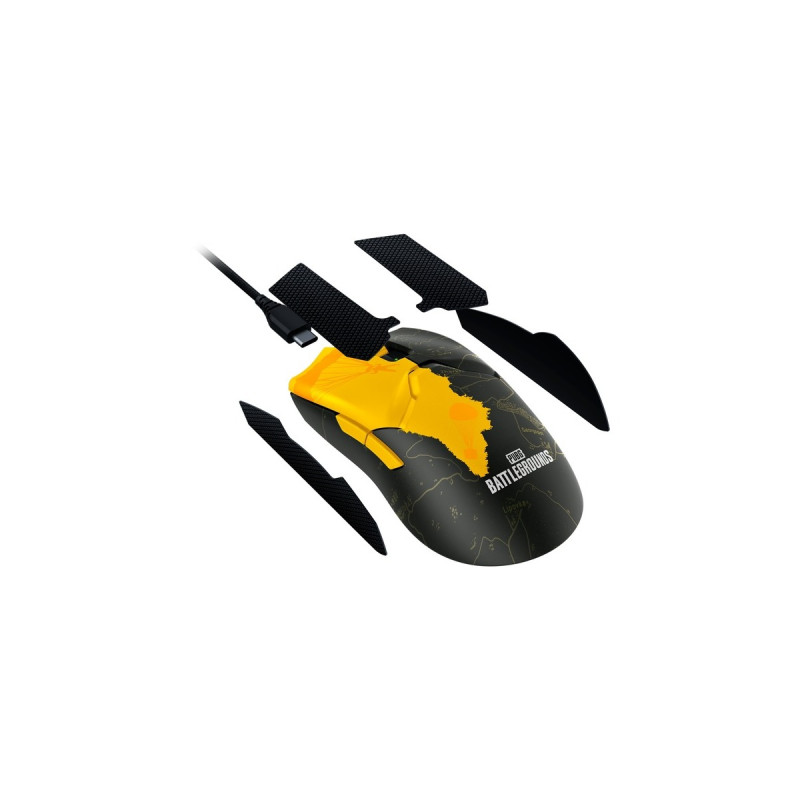 Razer Viper V2 Pro - PUBG: BATTLEGROUNDS Edition, Gaming-Maus(schwarz/gelb, Outlet)