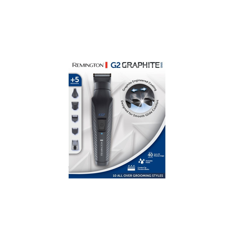 Remington Graphite Series G2 Multigroomer PG2000, Haarschneider(schwarz)