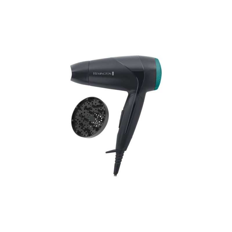 Remington On The Go D1500, Haartrockner(schwarz/grün)