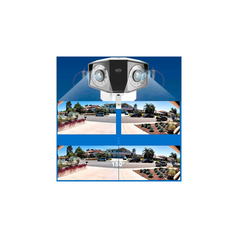 Reolink DUO2-4KPN, Überwachungskamera(weiß/schwarz)