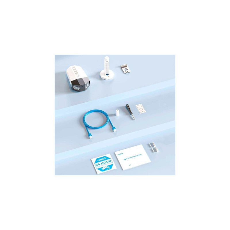 Reolink DUO2-4KPN, Überwachungskamera(weiß/schwarz)