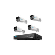 Reolink NVS8-5KB4-A, Set(8-Kanal NVR, 4x 10 Megapixel Kamera)
