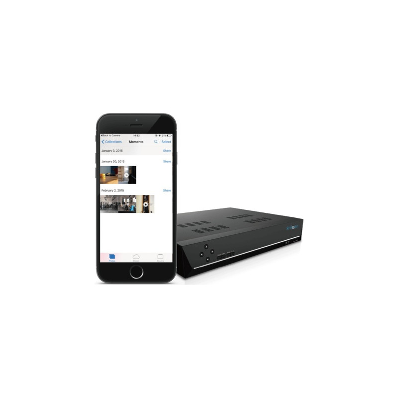 Reolink RLN8-410-2T, Netzwerk-Videorekorder(schwarz, 8 Kanäle, incl. 2 TB HDD)