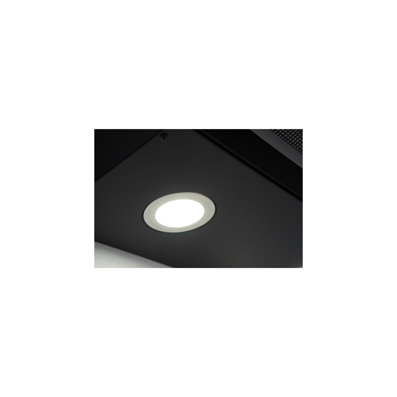 Respekta CH 89060 S, Dunstabzugshaube(schwarz/edelstahl, 60 cm)