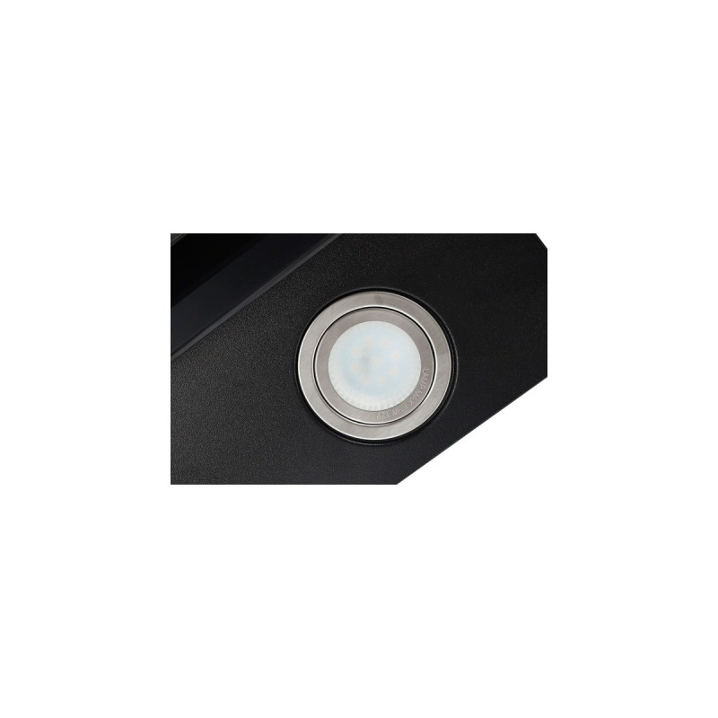 Respekta CH 89090 S, Dunstabzugshaube(schwarz/edelstahl, 90 cm)