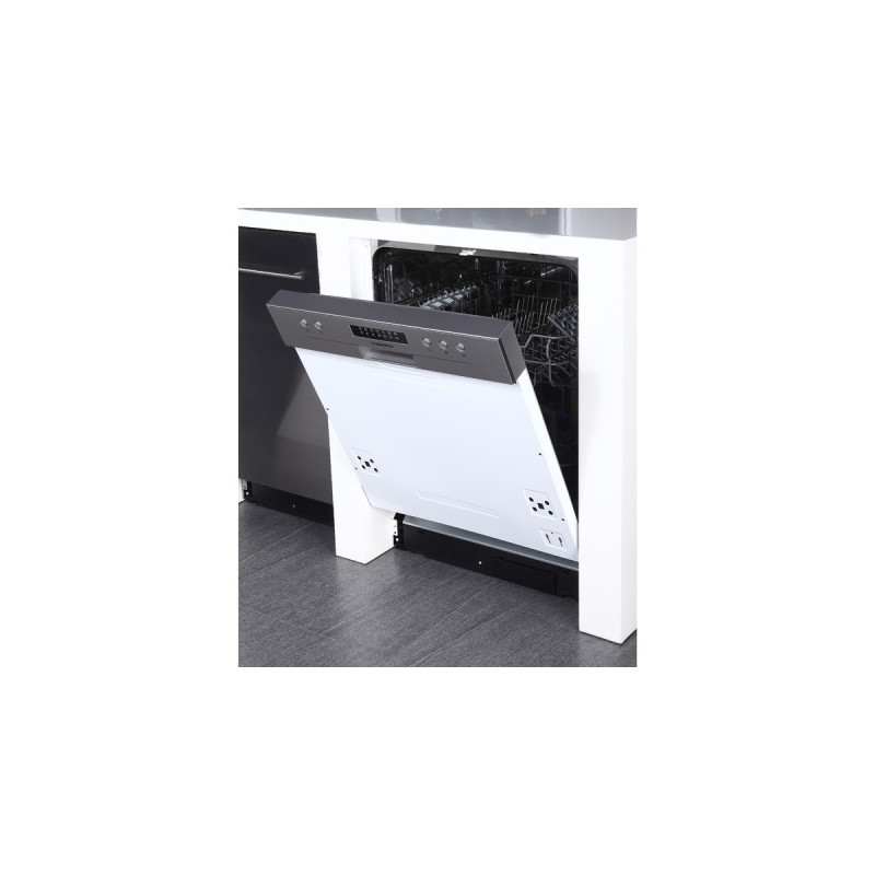 Respekta GSP 60 TID M, Spülmaschine(silber, 60 cm)