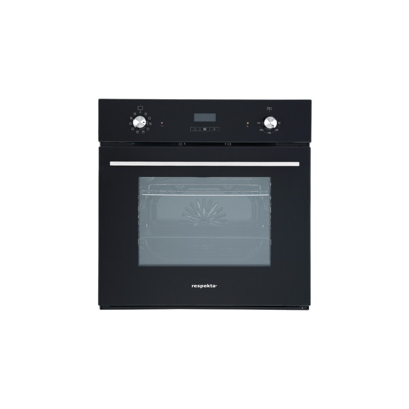 RespektaDIGI 8 Glas PP, Backofen(schwarz)