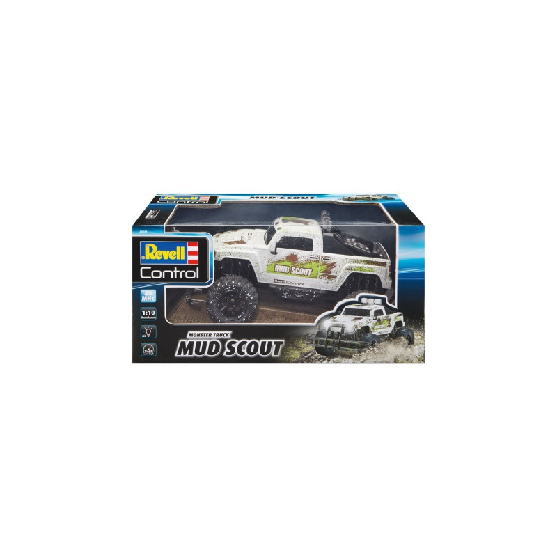Revell RC Truck NEW MUD SCOUT(weiß/braun, 1:10)