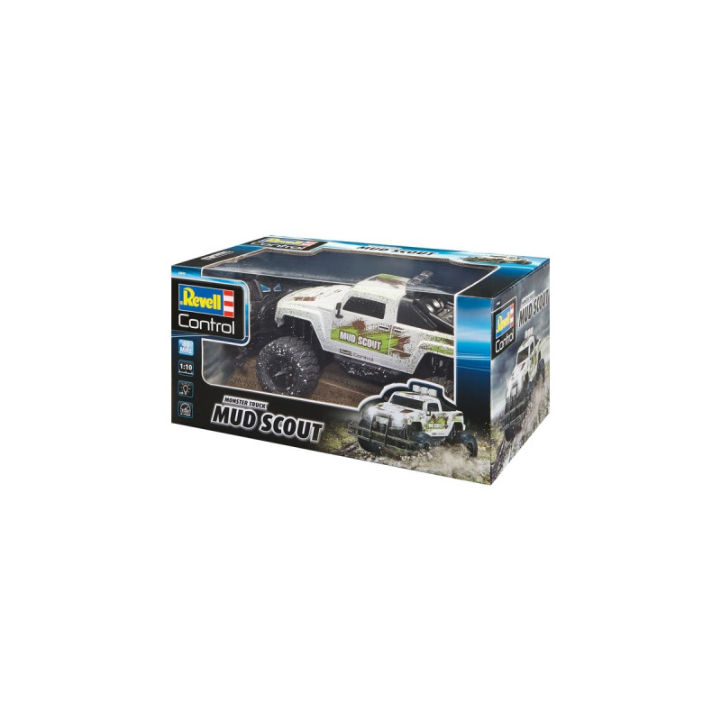 Revell RC Truck NEW MUD SCOUT(weiß/braun, 1:10)