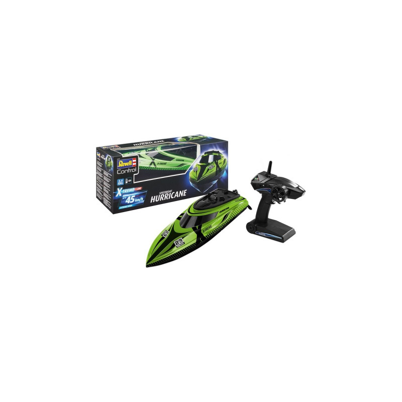 Revell X-TREME Speedboat HURRICANE, RC(grün/schwarz)