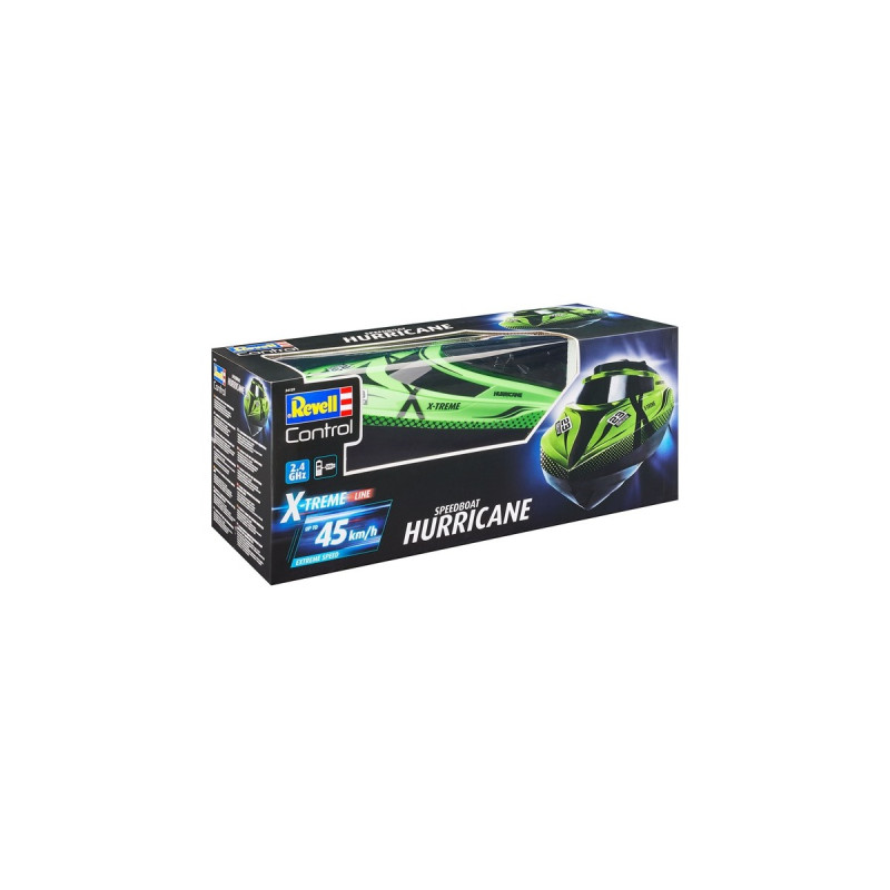 Revell X-TREME Speedboat HURRICANE, RC(grün/schwarz)