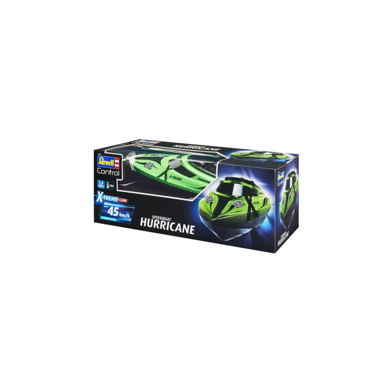 Revell X-TREME Speedboat HURRICANE, RC(grün/schwarz)