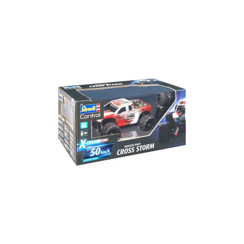 Revell X-Treme CROSS STORM, RC(weiß/rot, 1:18)