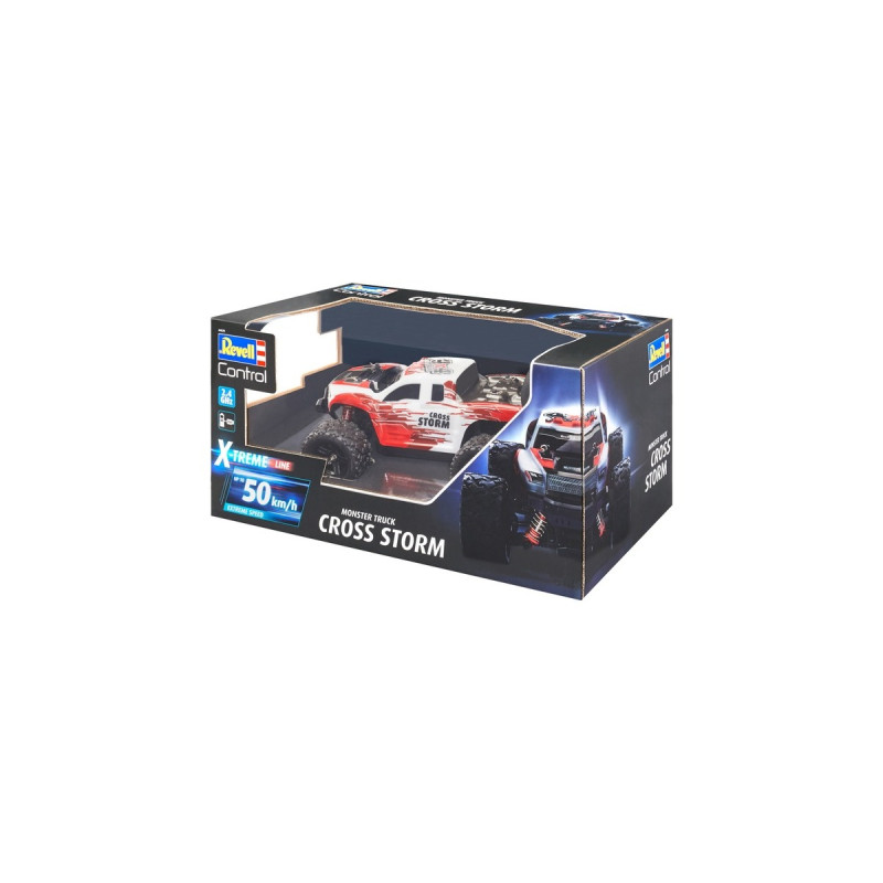 Revell X-Treme CROSS STORM, RC(weiß/rot, 1:18)