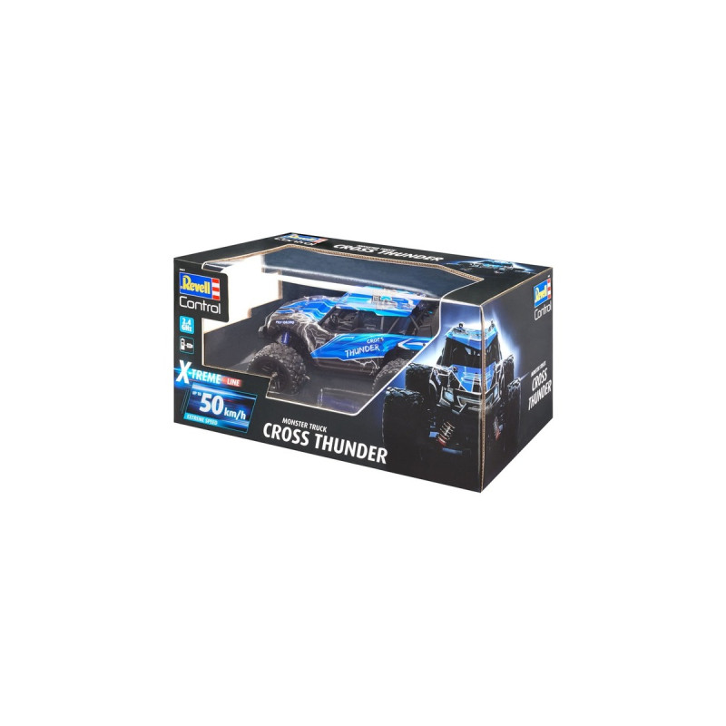 Revell X-Treme CROSS THUNDER, RC(schwarz/blau, 1:18)