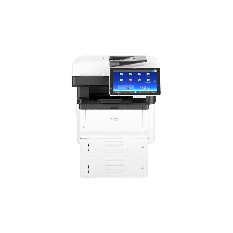 Ricoh IM 350F, Multifunktionsdrucker(grau/schwarz, USB, LAN, Scan, Kopie, Fax)