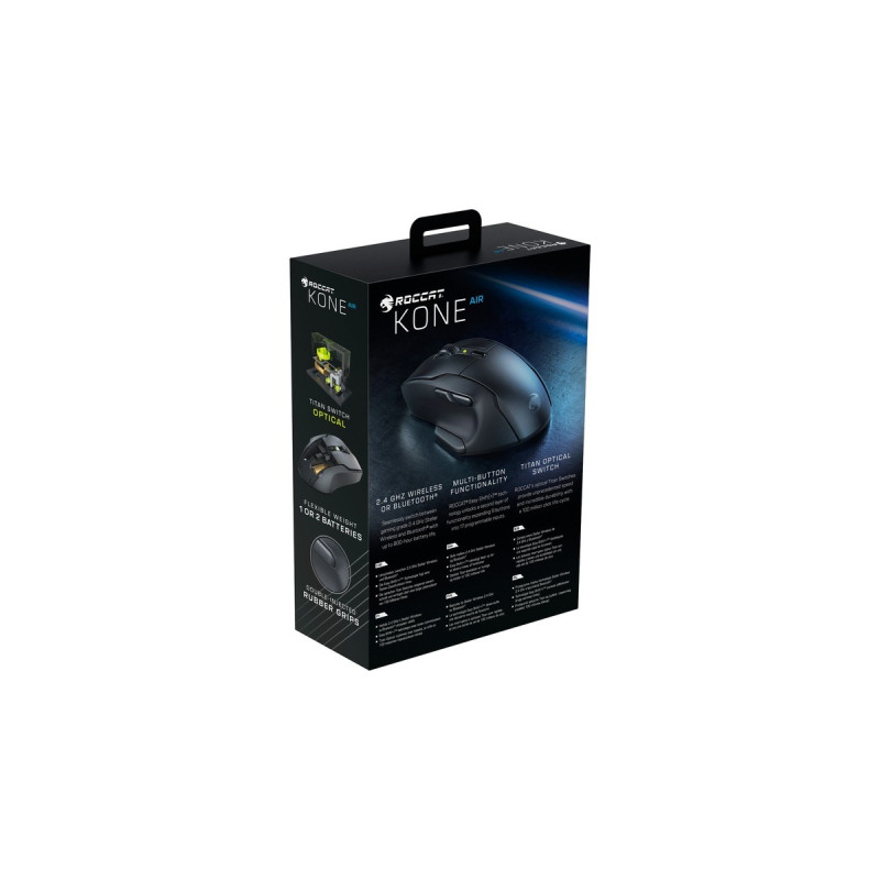 Roccat Kone Air, Gaming-Maus(schwarz/weiß)