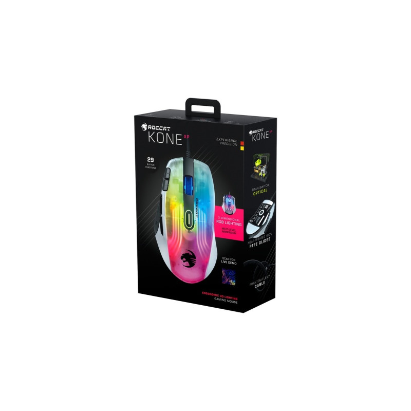 Roccat Kone XP, Gaming-Maus(weiß)