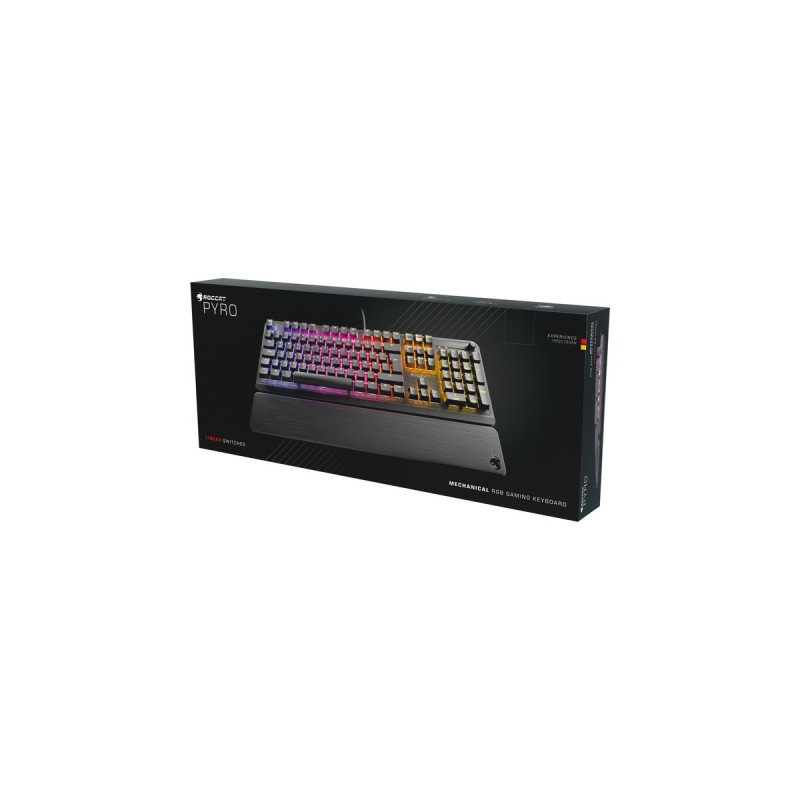 Roccat Pyro, Gaming-Tastatur(schwarz, DE-Layout, TTC Red)