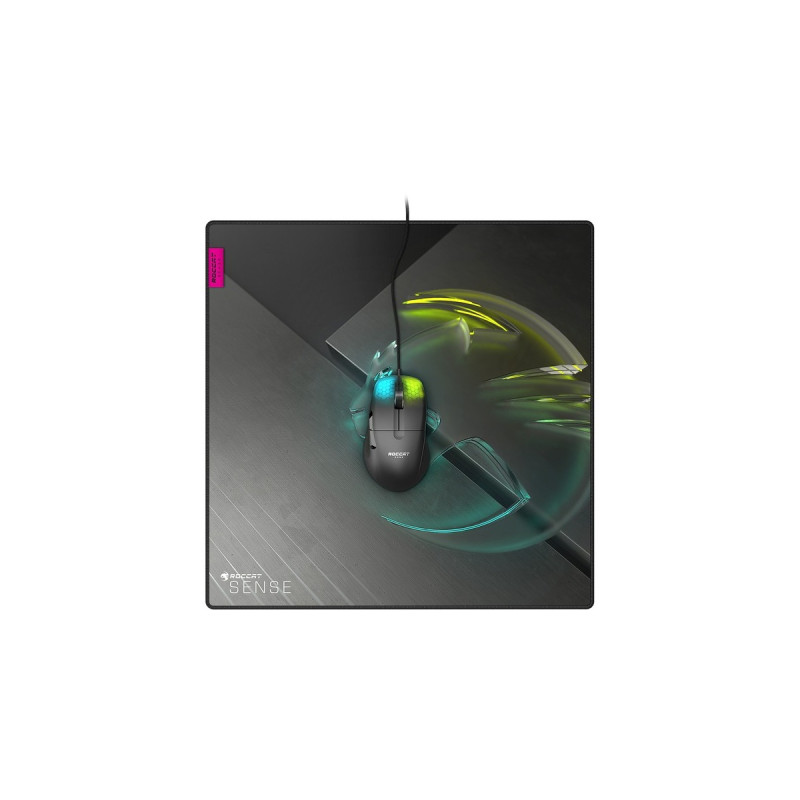 Roccat Sense Icon, Gaming-Mauspad(mehrfarbig, Quatratisch)