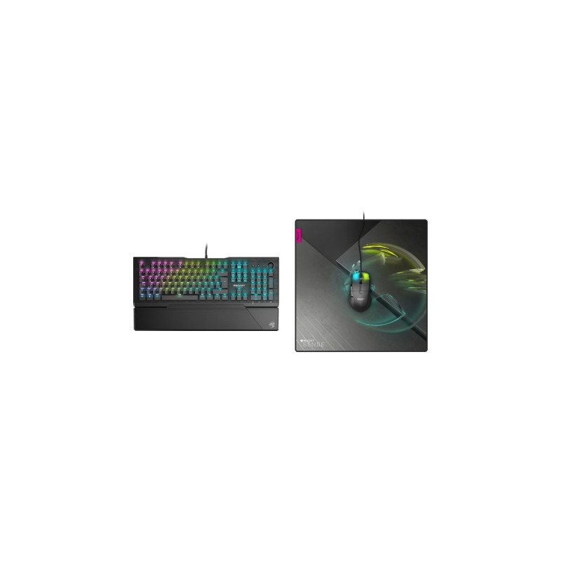 Roccat Sense Icon, Gaming-Mauspad(mehrfarbig, Quatratisch)