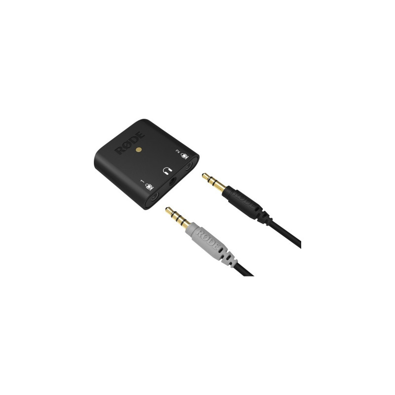 Rode Microphones AI-Micro, Adapter(schwarz, 3,5 mm Klinke)