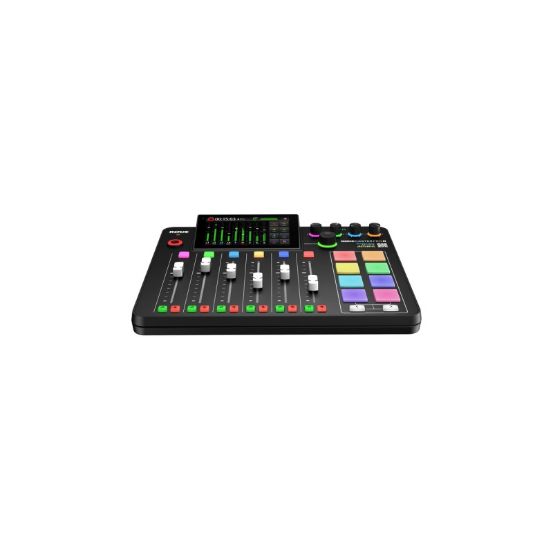 Rode Microphones Rodecaster Pro II, Mischpult(schwarz, USB-C, Klinke, XLR)
