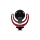 Rode Microphones VideoMic GO, Mikrofon(schwarz/rot)