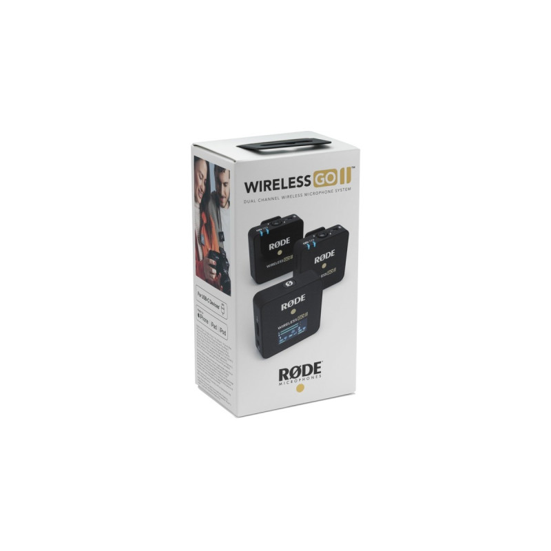 Rode Microphones Wireless GO II, Mikrofon(schwarz)