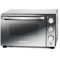 Rommelsbacher Back- und Grillofen BGS 1500, Mini-Backofen(silber/schwarz)