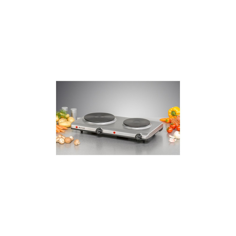 Rommelsbacher Doppelkochplatte ELTAC DK 29(silber)