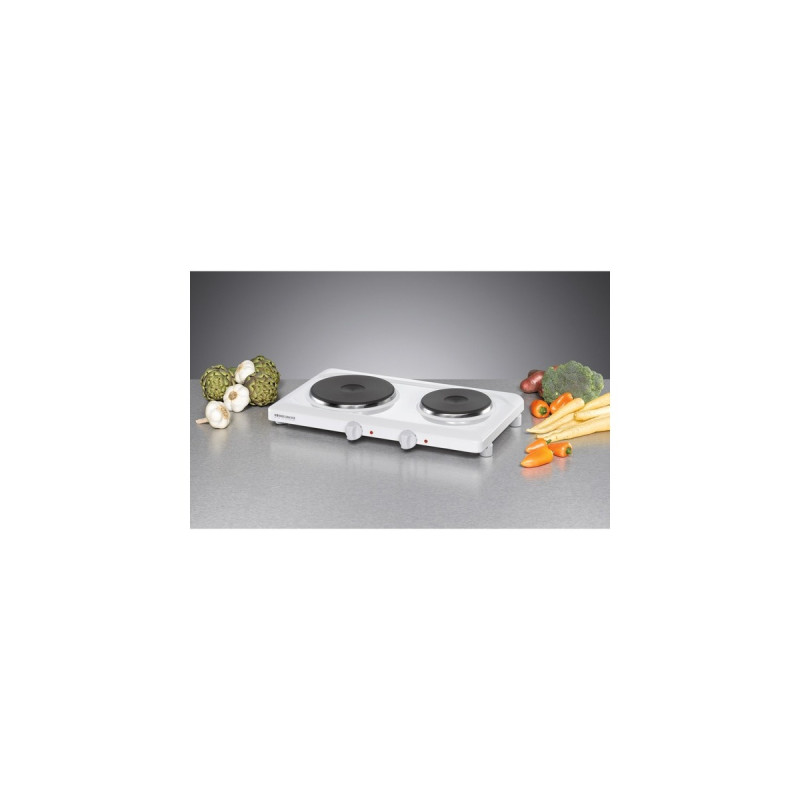 Rommelsbacher Doppelkochplatte THL 2597(weiß)