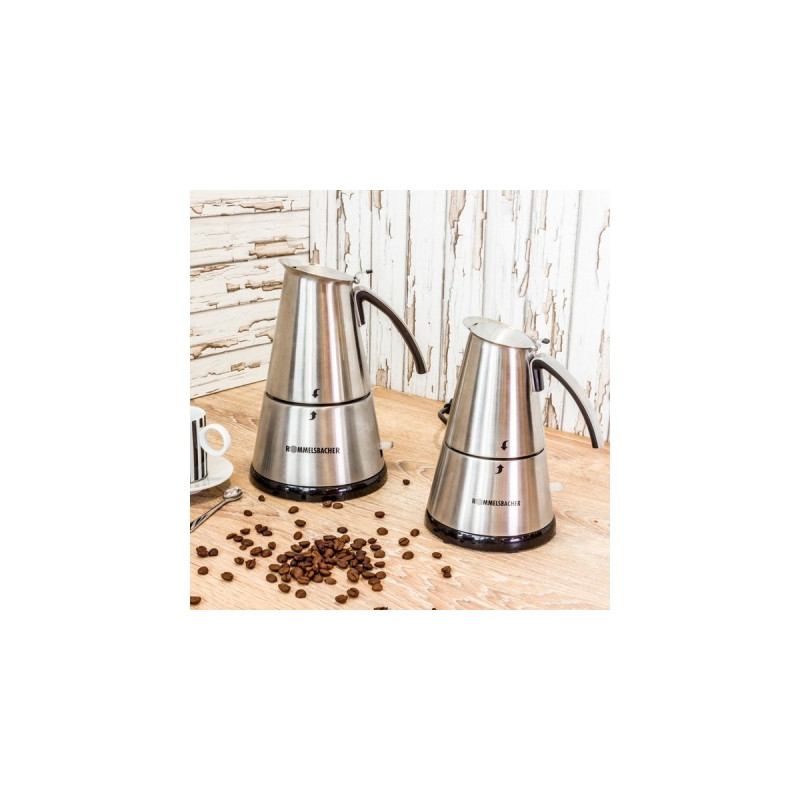 Rommelsbacher EKO 364/E Elpresso mini, Espressomaschine(edelstahl)