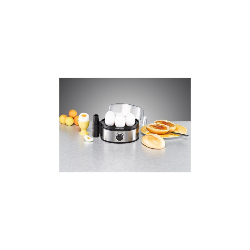 Rommelsbacher Eierkocher ER 400(silber/schwarz)