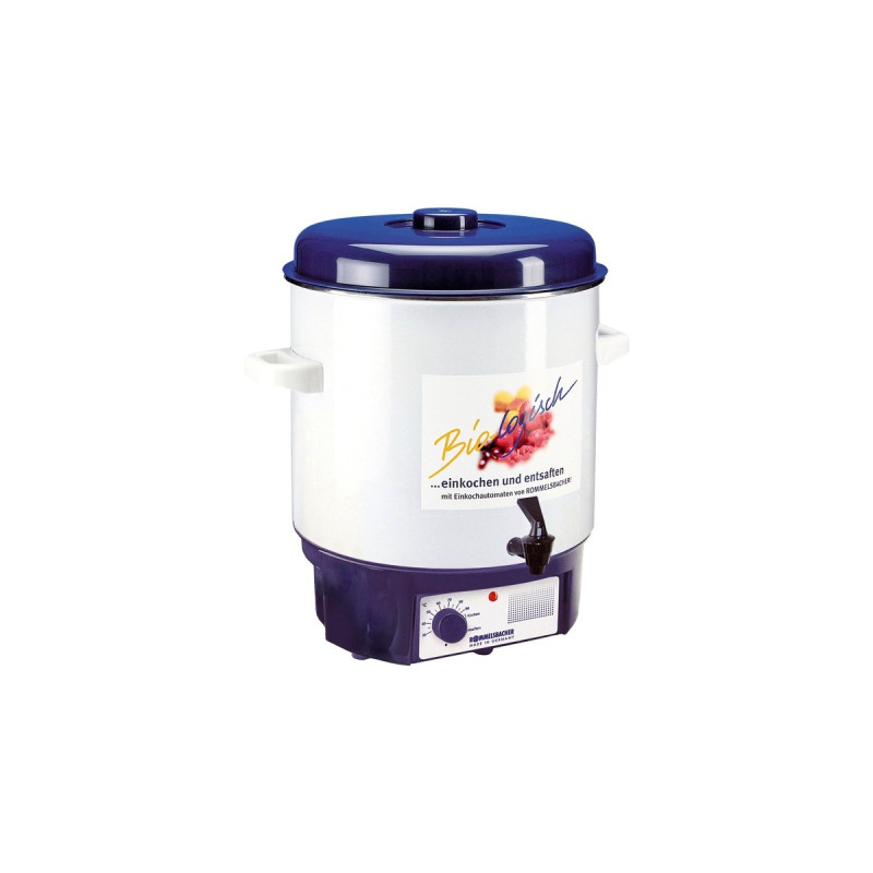 Rommelsbacher Einkochautomat KA 1801(weiß/blau, 27 Liter)