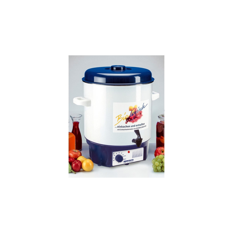 Rommelsbacher Einkochautomat KA 1801(weiß/blau, 27 Liter)