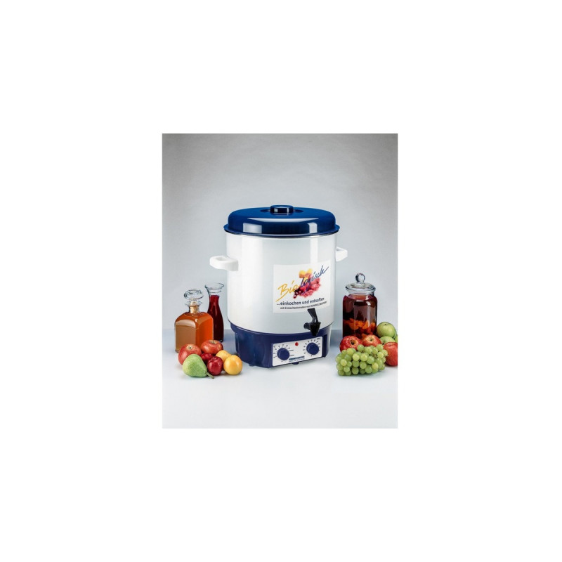 Rommelsbacher Einkochautomat KA 1804(weiß/blau, 27 Liter)